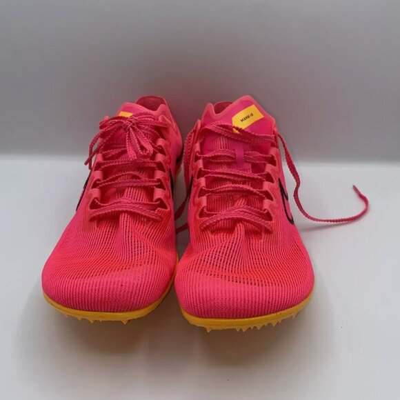 Nike Mamba V6 Track And Field Shoes Mens US 11.5 Pink - Picture 1 of 10